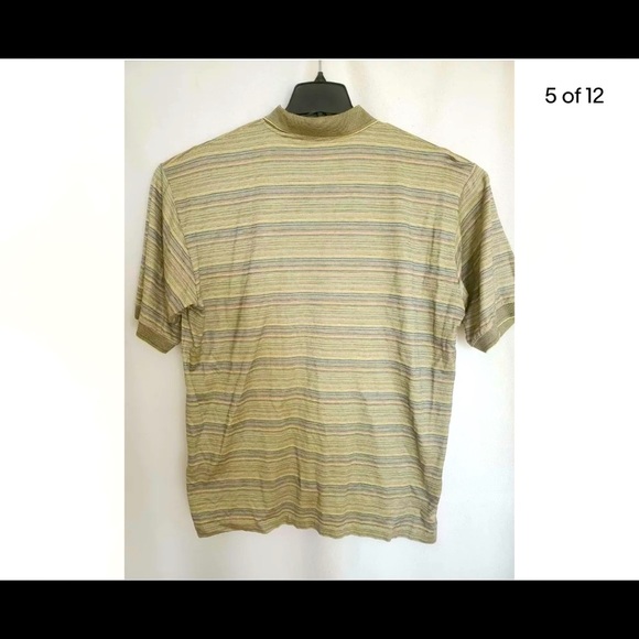 Medinah Country Club Jeff Rose 3 button Golf/Polo Shirt Like New Italian Made - Picture 5 of 5